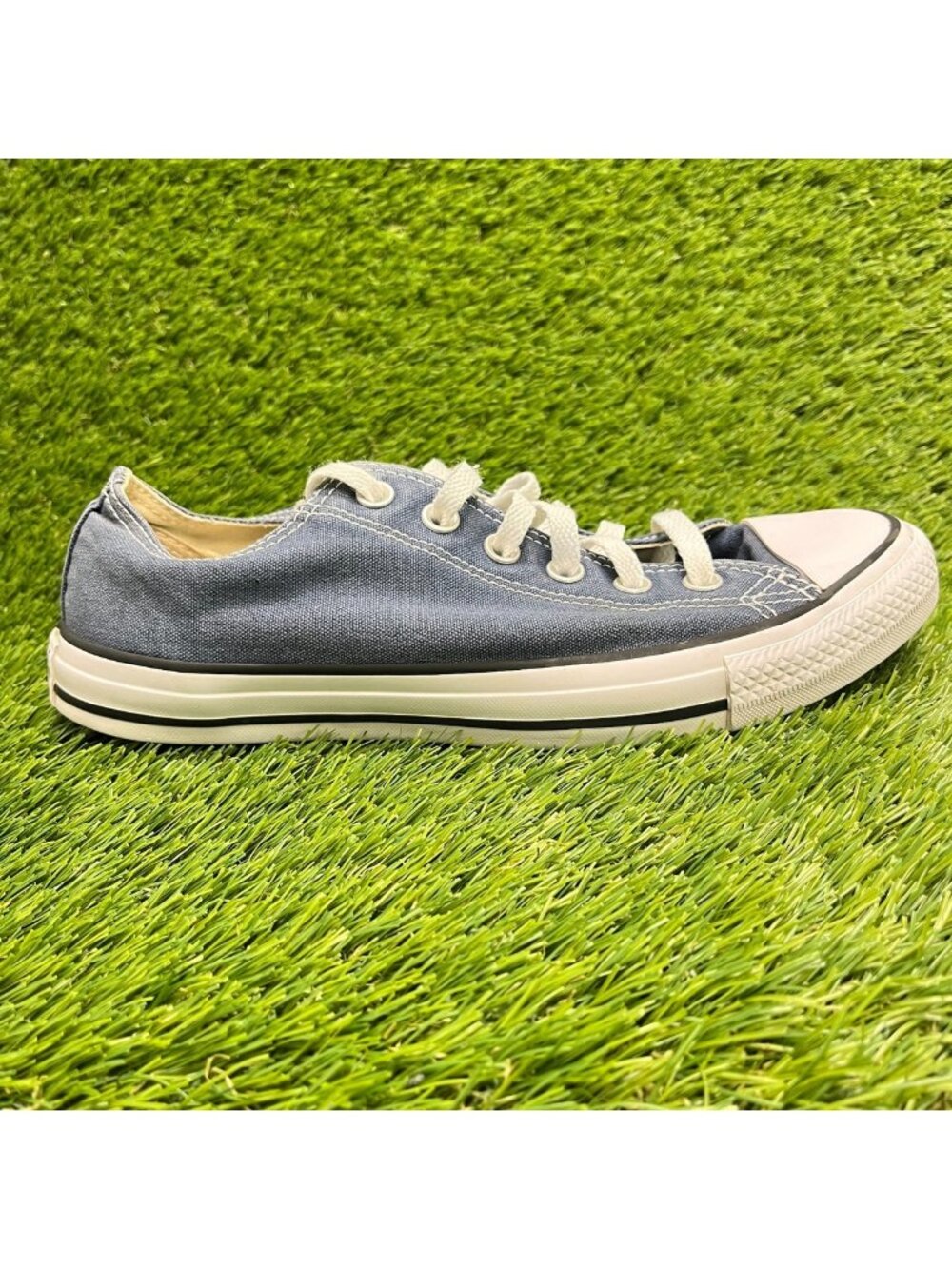 Converse Chuck Taylor All Star Womens Size 9.5 Men 7.5 Blue Skate Shoes Sneakers
